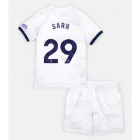 Dres Tottenham Hotspur Pape Matar Sarr #29 Domáci pre deti 2023-24 Krátky Rukáv (+ trenírky)
